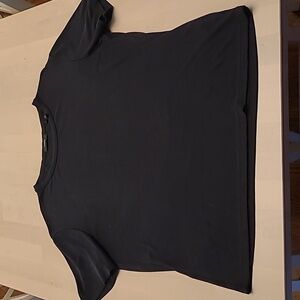 Theory Charcoal Black Modal Blend T-shirt